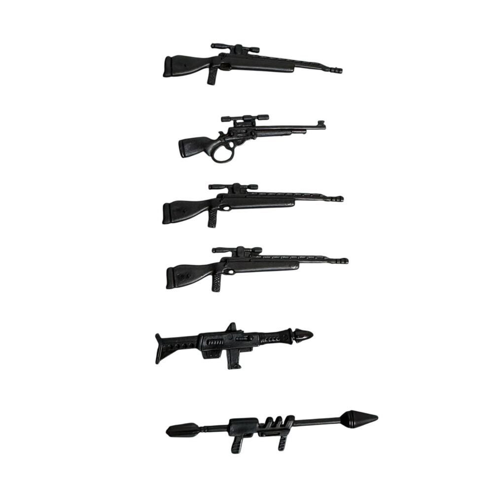 Action Figure Weapons Accessories Guns Vintage Toys 11 Piece Lot - Picture 3 of 4